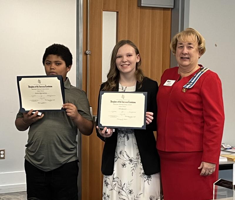 Lewes DAR honors American history essay contest winners Cape Gazette